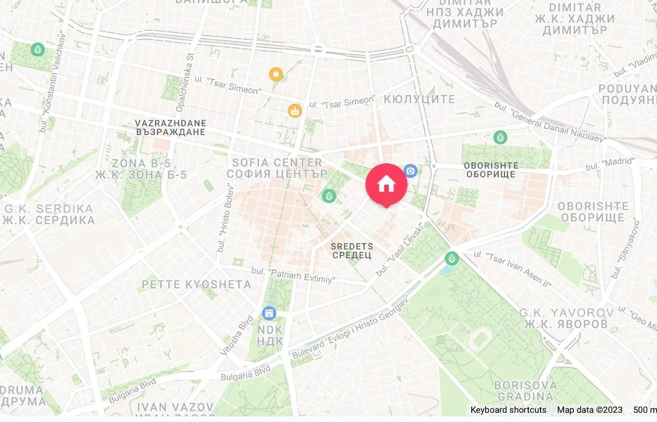 Top City Centre 1Br Apartment For 4 Guests & Fast Wifi Sofia 0*,  Bulgaria